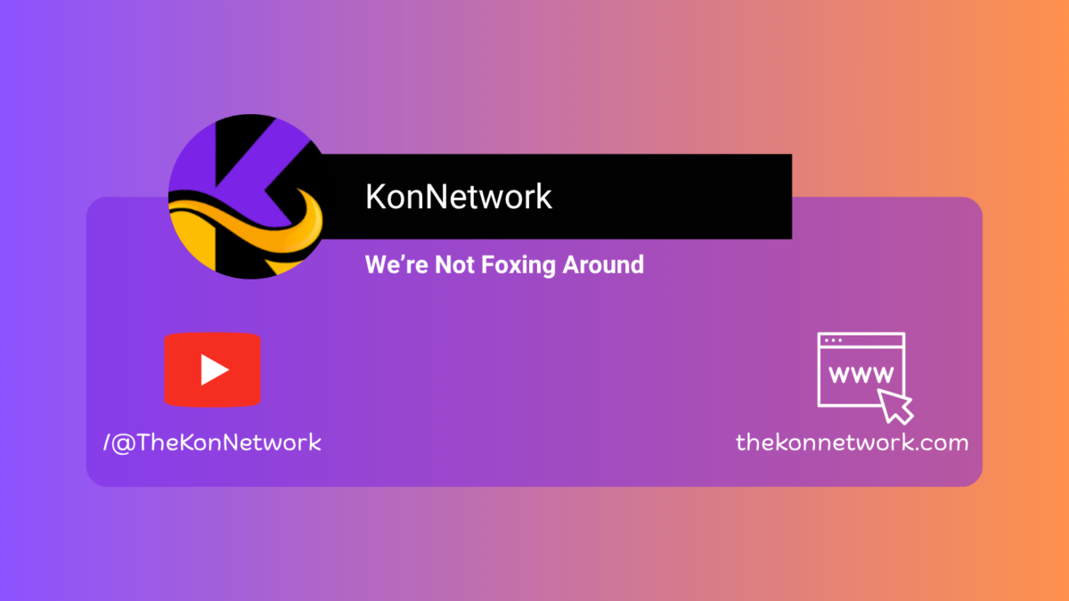 The Kon Network official logo and social handles