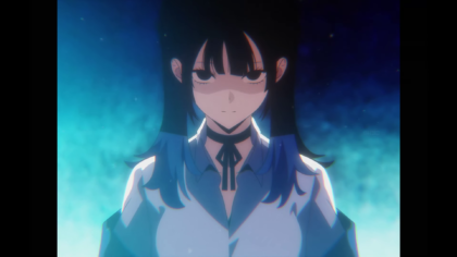 Rain98 Official Trailer promotional character close-up still of Reina Amehara.