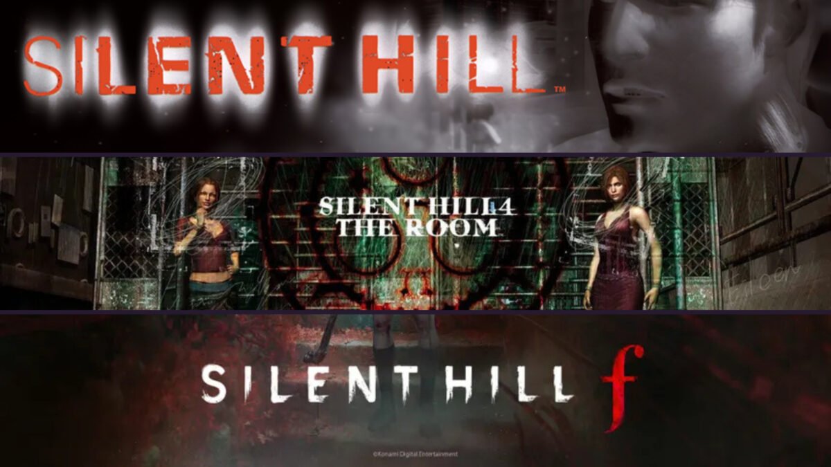 Silent Hill Series Records technical header featuring Silent Hill 1, Silent Hill 4: The Room, and Silent Hill f.