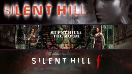 Silent Hill Series Records technical header featuring Silent Hill 1, Silent Hill 4: The Room, and Silent Hill f.