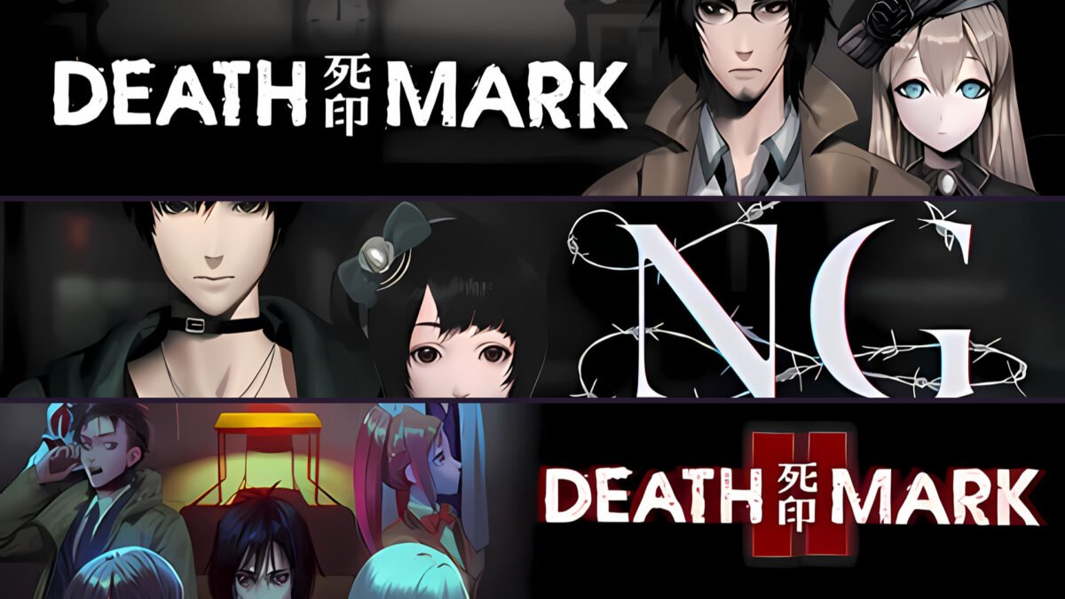 Spirit Hunter series technical record header featuring Death Mark, NG, and Death Mark II.