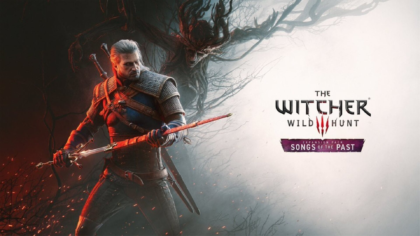 Official key art illustration for The Witcher 3 Songs of the Past expansion pack.