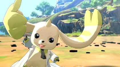 Terriermon Assistant in Digimon Story: Time Stranger.
