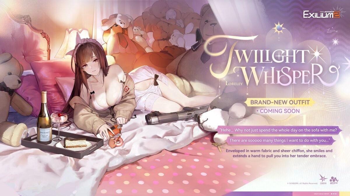 Loreley Twilight Whisper pajama lounge costume variant artwork