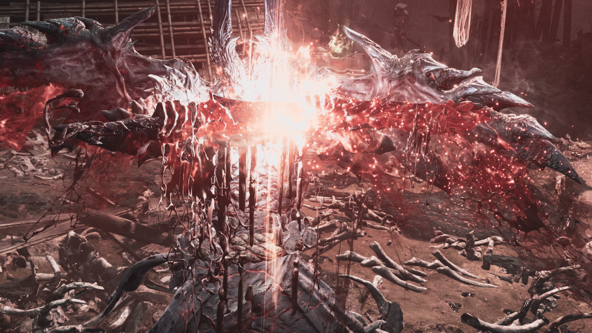 Playable public demo boss fight featuring Dohatsu-ten.